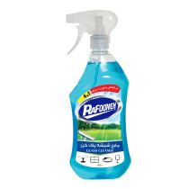 اسپری شیشه پاک کن بدون الکل آبی ۵۰۰ میلی لیتر رافونه