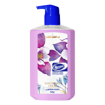 مایع دستشویی پاستیلی بنفش ۵۰۰ گرمی کارتنی رافونه