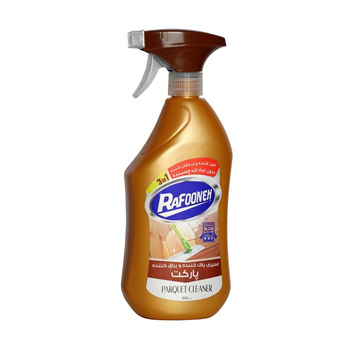 اسپری پاک کننده و براق کننده پارکت ۸۰۰ میلی لیتر رافونه